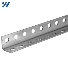 Galvanized V shaped equal types of stainless mild steel slotted angle steel iron bar prices with standard sizes and weights